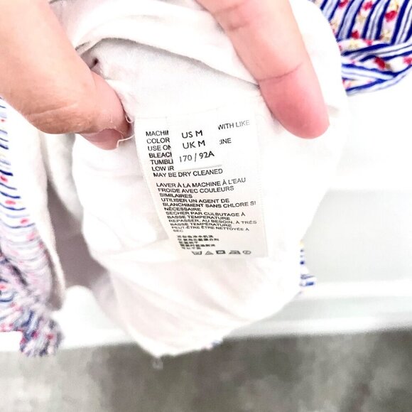 Laura Ashley by Urban Outfitters Maisy Mock Neck Mini Dress Size M - Picture 4 of 7